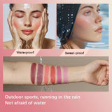 3-in-1 Blush Stick, moisturized face and lips with long-lasting color and natural shine