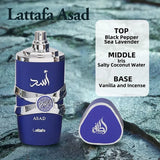 100ml unisex perfume with an intense and long-lasting fragrance. Ideal for daily use or as a gift