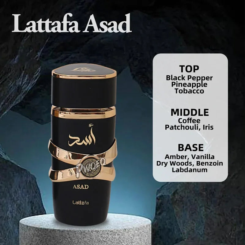 100ml unisex perfume with an intense and long-lasting fragrance. Ideal for daily use or as a gift