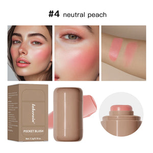 3-in-1 Blush Stick, moisturized face and lips with long-lasting color and natural shine