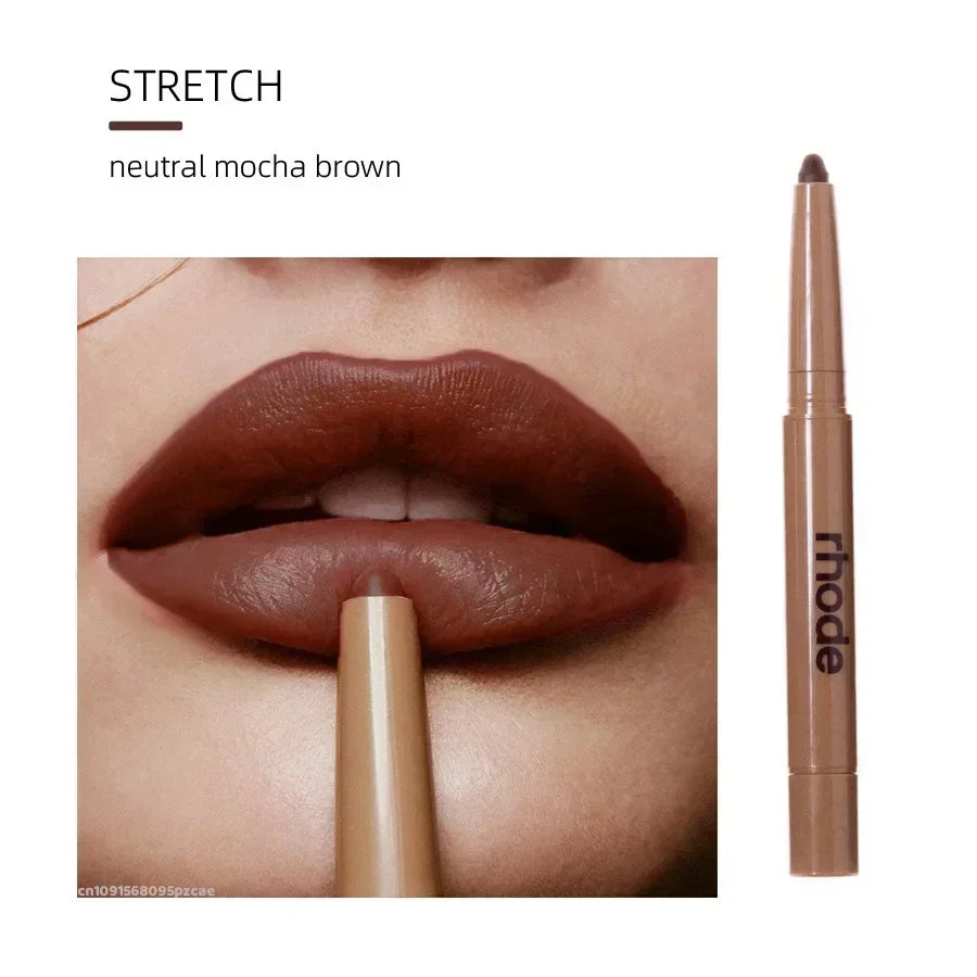 Rhode moisturizing and nourishing gloss. Transparent finish with a hint of vanilla and watermelon