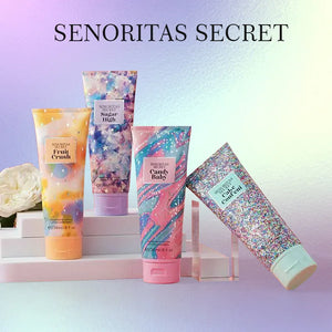 Victoria’s Body Lotion: Intense hydration with a long-lasting scent of velvety petals