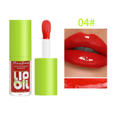Transparent and nourishing liquid gloss. Leaves lips soft, shiny, and irresistible