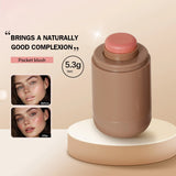 3-in-1 Blush Stick, moisturized face and lips with long-lasting color and natural shine