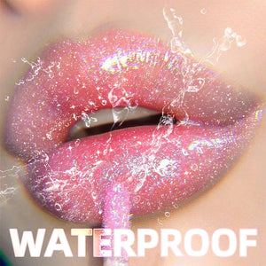 Lip gloss with 18 bright colors, long-lasting and waterproof. Moisturizes and adds shine to lips.
