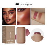3-in-1 Blush Stick, moisturized face and lips with long-lasting color and natural shine
