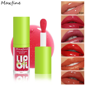 Transparent and nourishing liquid gloss. Leaves lips soft, shiny, and irresistible