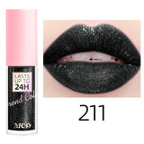 Lip gloss with 18 bright colors, long-lasting and waterproof. Moisturizes and adds shine to lips.