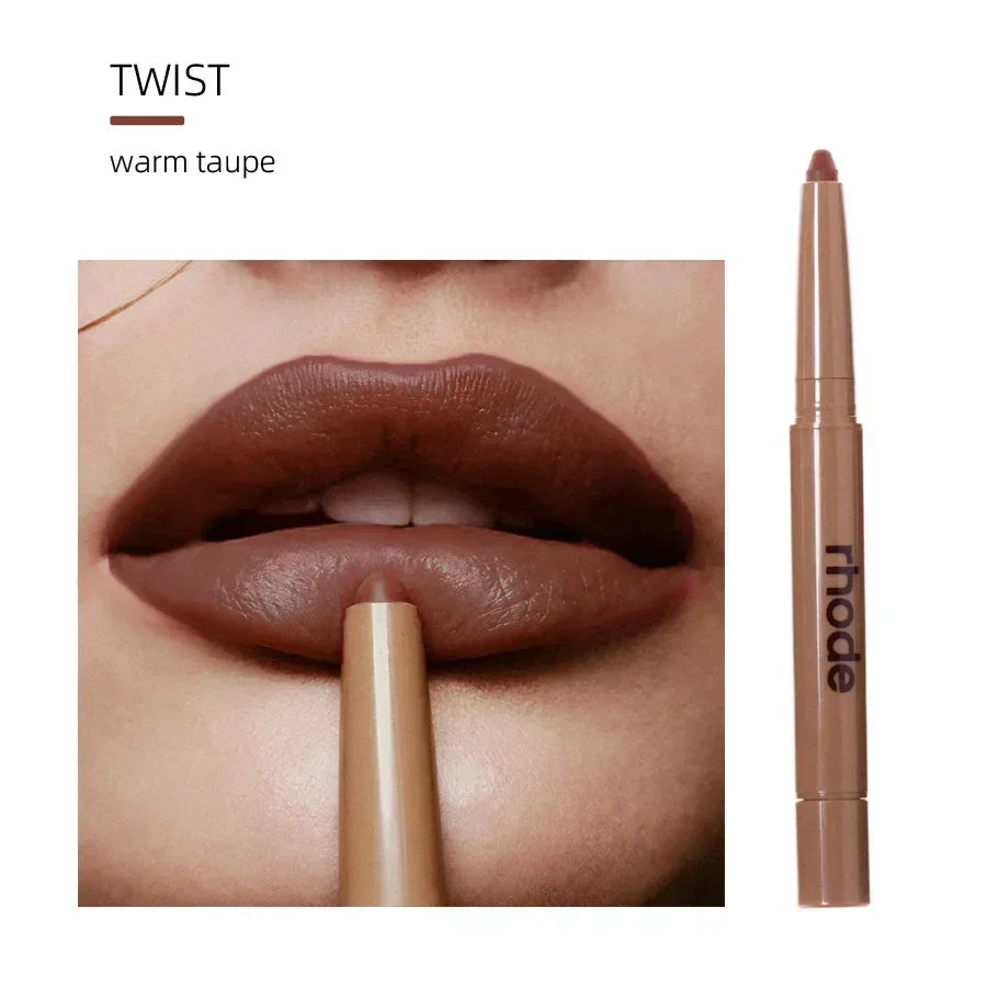 Rhode moisturizing and nourishing gloss. Transparent finish with a hint of vanilla and watermelon