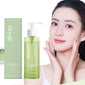 Facial cleansing gel with hyaluronic acid. Hydrates, cleans pores, and exfoliates without drying out
